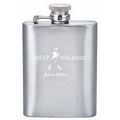 3.5 Oz. Hip Flask w/ Captive Lid